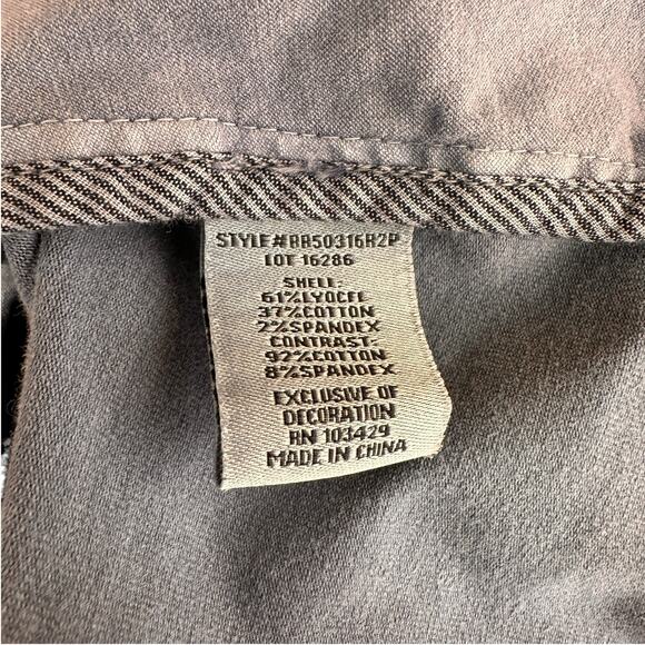 Marrekech Anthropologie Blue Camo Camouflage Jacket Size Large - Picture 7 of 8